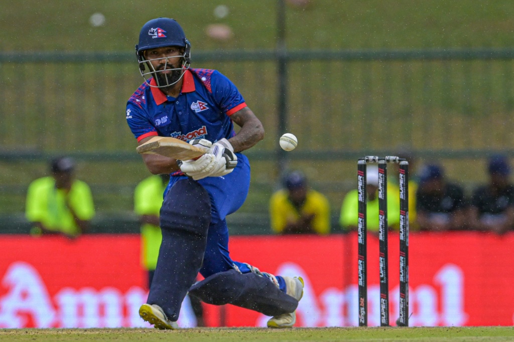 Nepal batsman Airee smashes six sixes in an over