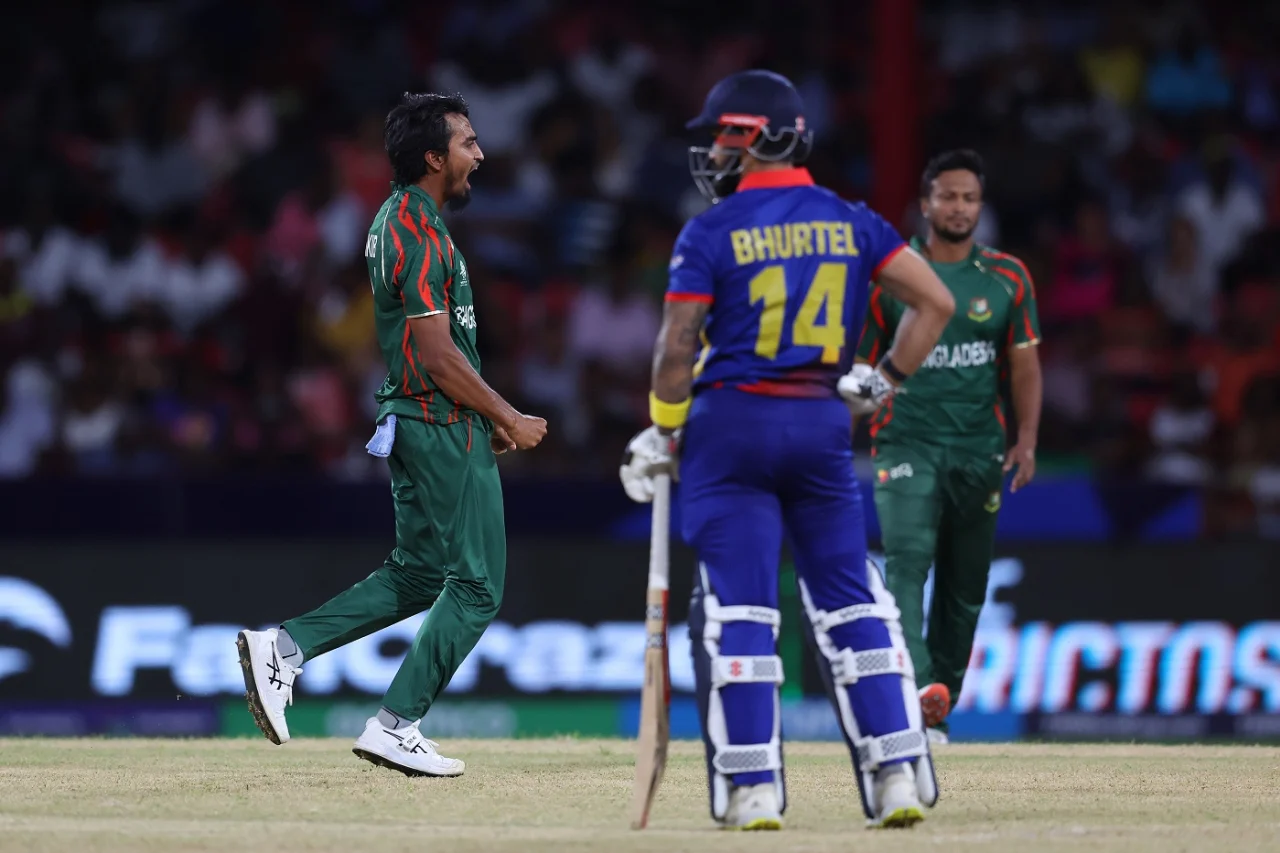 Sakib shines as Bangladesh enter Super 8 stage 