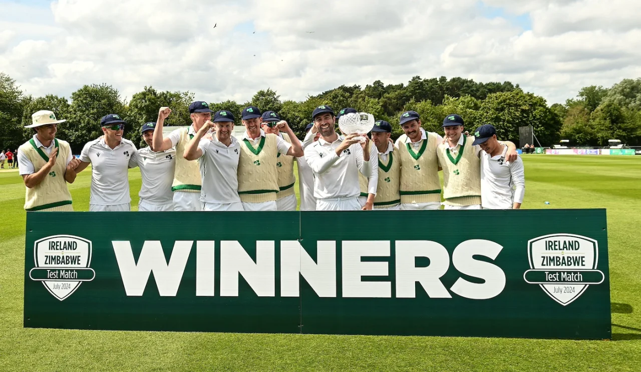 Ireland beat Zimbabwe by four wickets in one-off Test