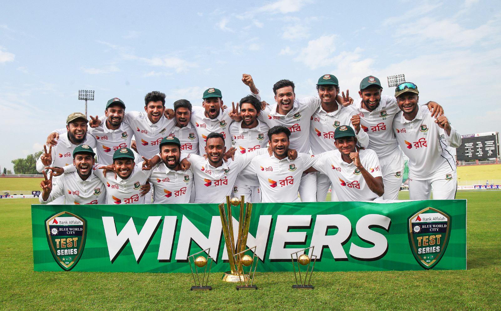 Bangladesh sweep historic Test series win over Pakistan