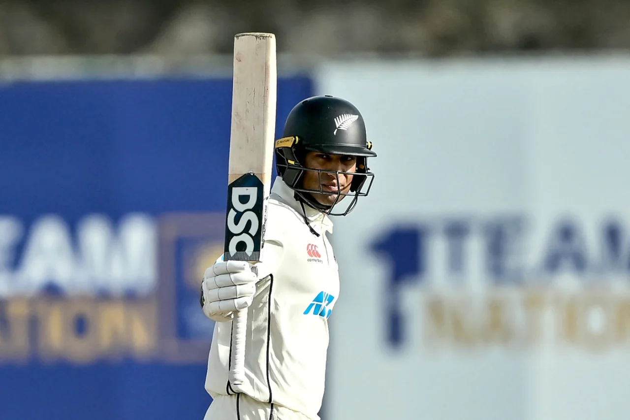 Ravindra gives NZ fighting chance in Sri Lanka Test