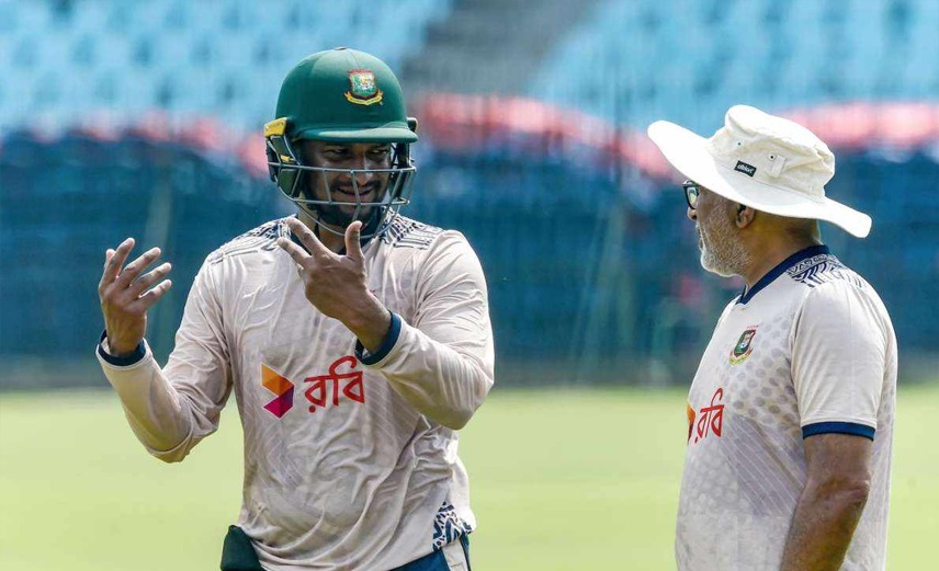 Shakib is available for selection for second Test