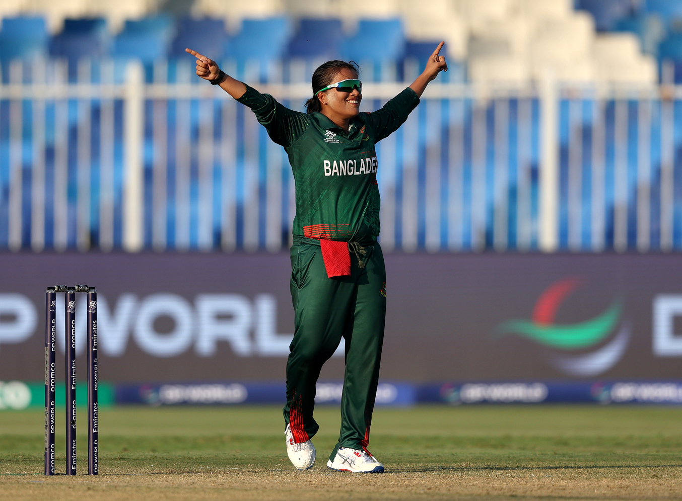 Nahida becomes first Bangladesh woman to bag 100 T20I wickets