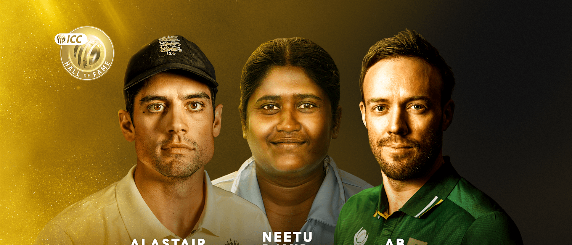 AB de Villiers, Neetu and Cook added to ICC Hall of Fame