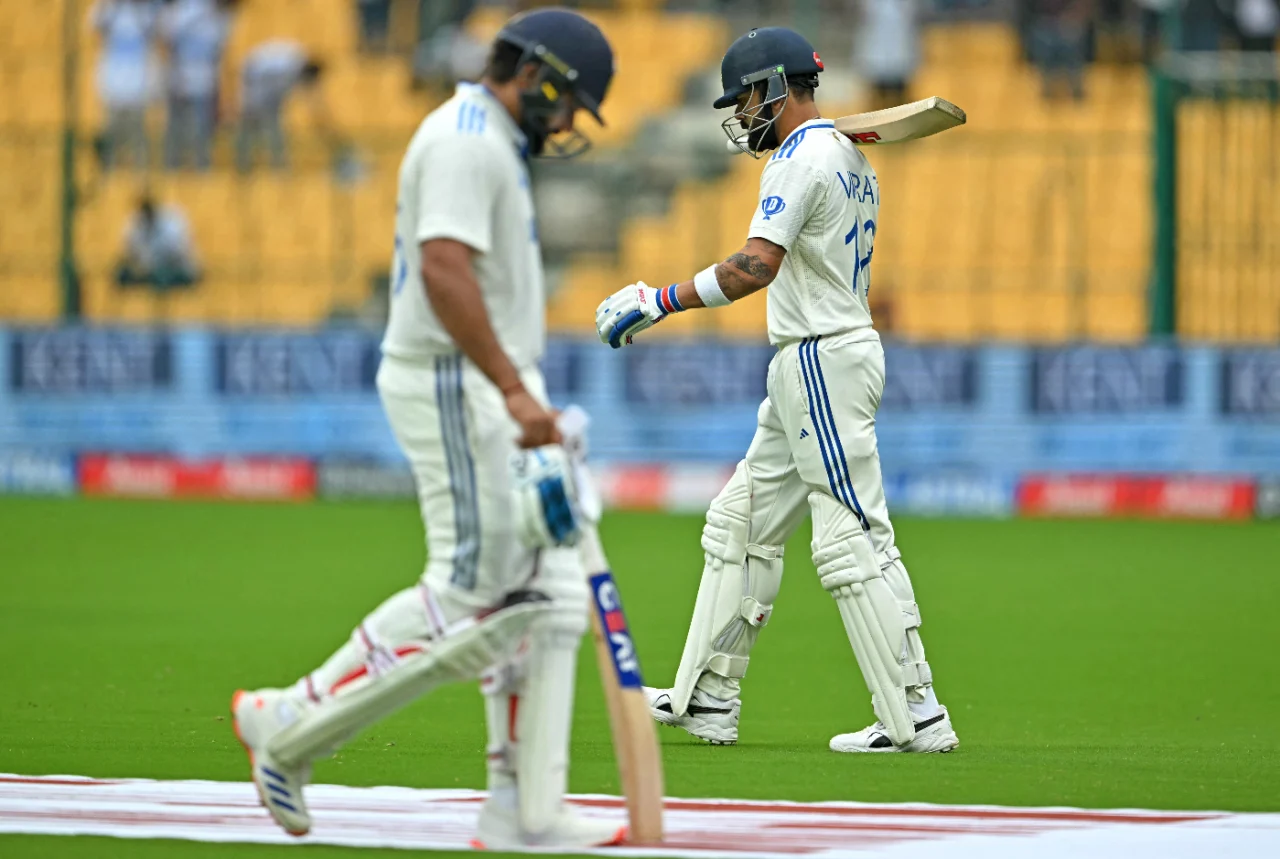 New Zealand on top after India bowled out for 46 in rain-hit Test