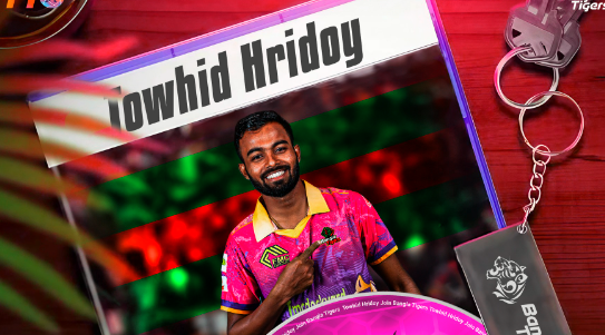 Bangla Tigers get Hridoy from Abu Dhabi T10 League draft