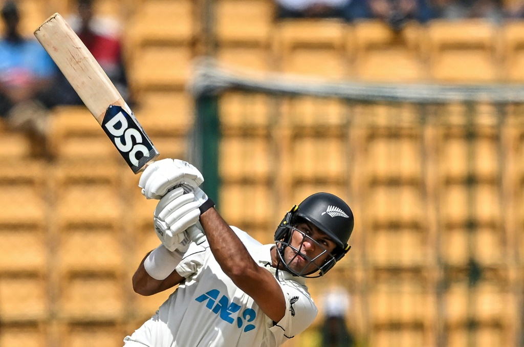 India fight back after Ravindra ton cements New Zealand lead