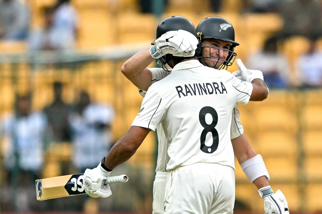 New Zealand record first Test win in India for 36 years