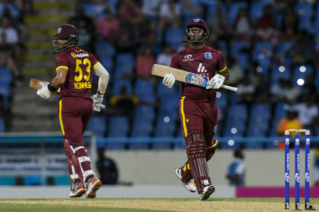 Lewis run blitz leads West Indies to big victory over England