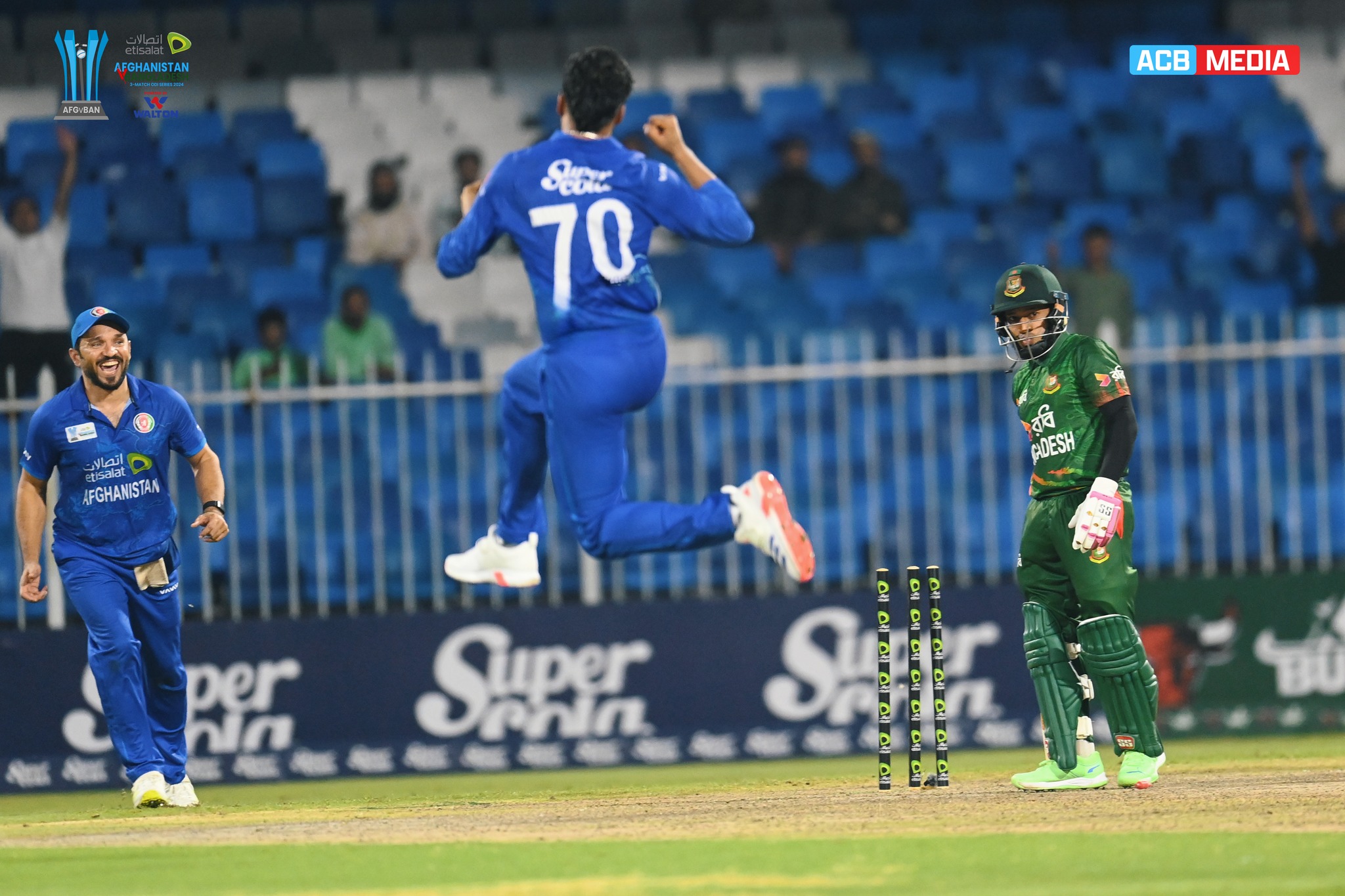 Ghazanfar takes six to help Afghanistan thrash Bangladesh in Sharjah