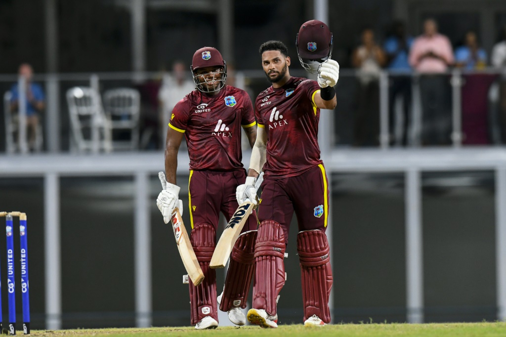 King, Carty tons as West Indies thrash England