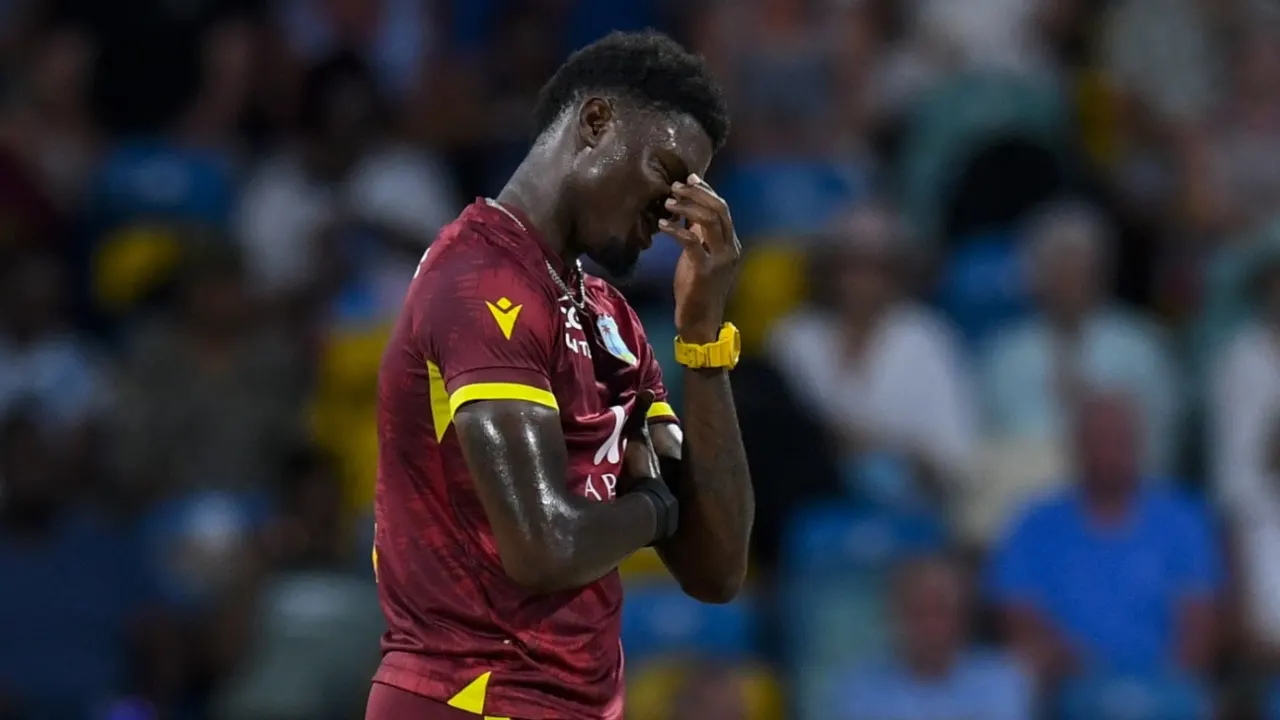 West Indies pacer Joseph suspended after storming off-field