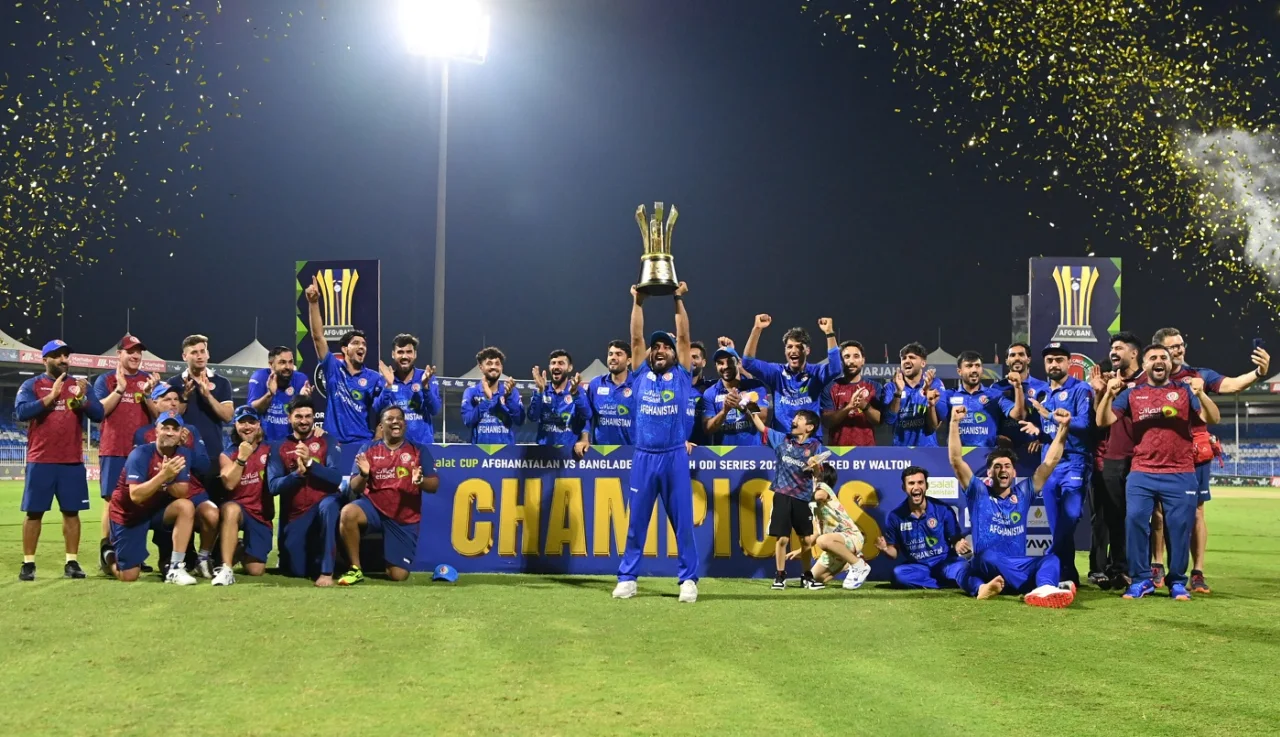 Nabi eyes Champions Trophy as Afghanistan win third straight ODI series