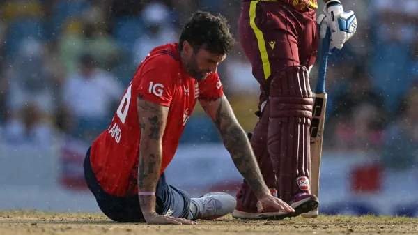 Topley ruled out of rest of West Indies tour