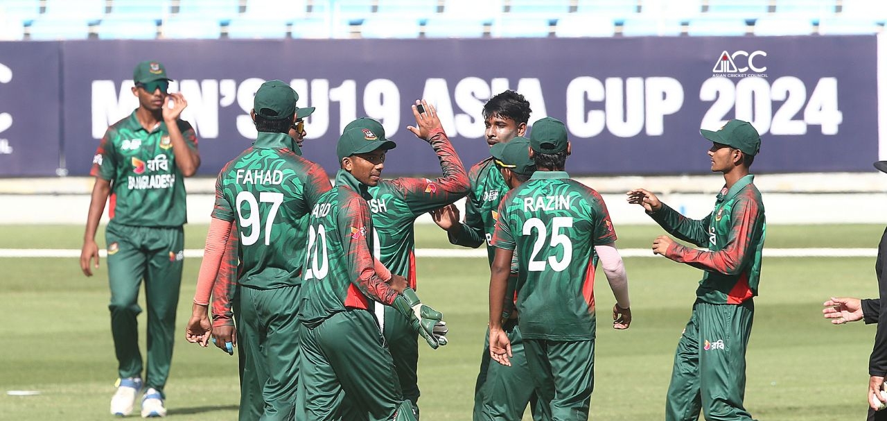 Bangladesh U19 beat Nepal in Asia Cup