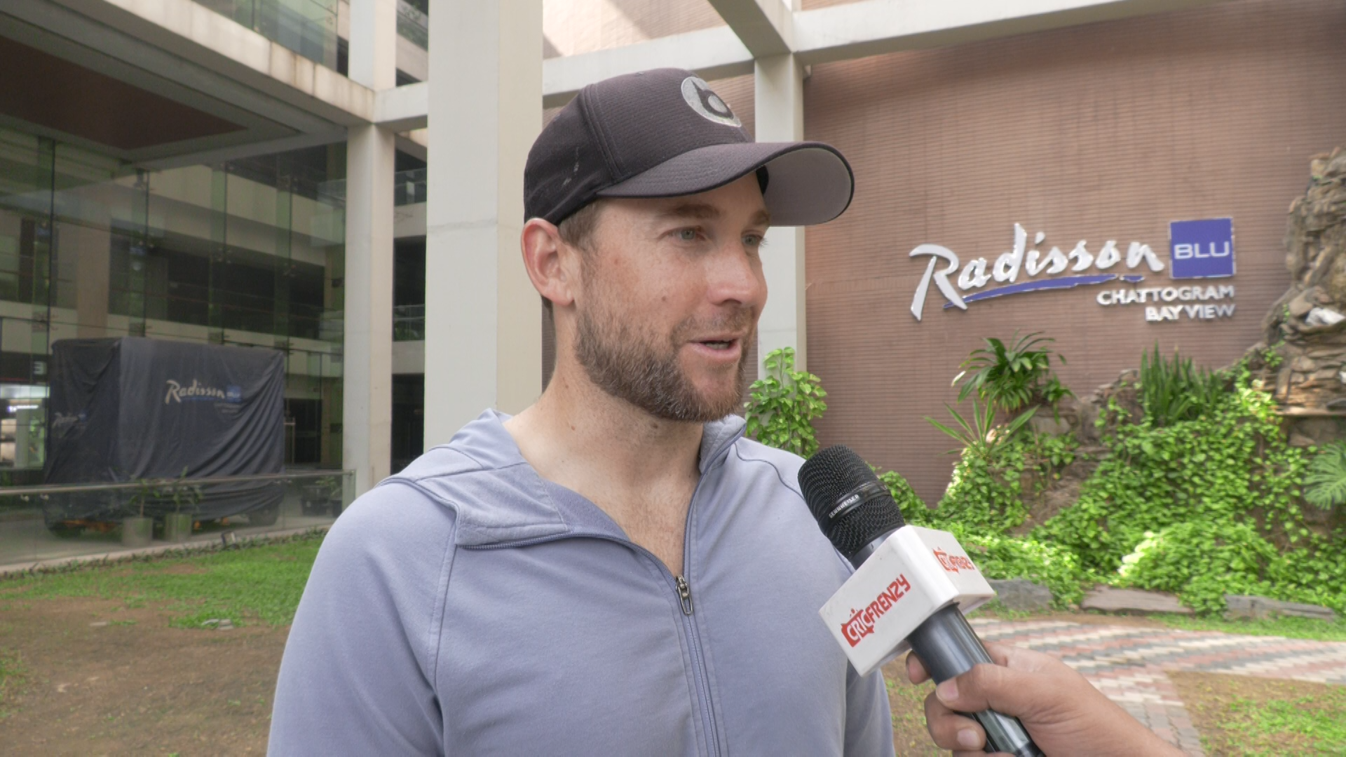 Dawid Malan during his interview with Cricfrenzy