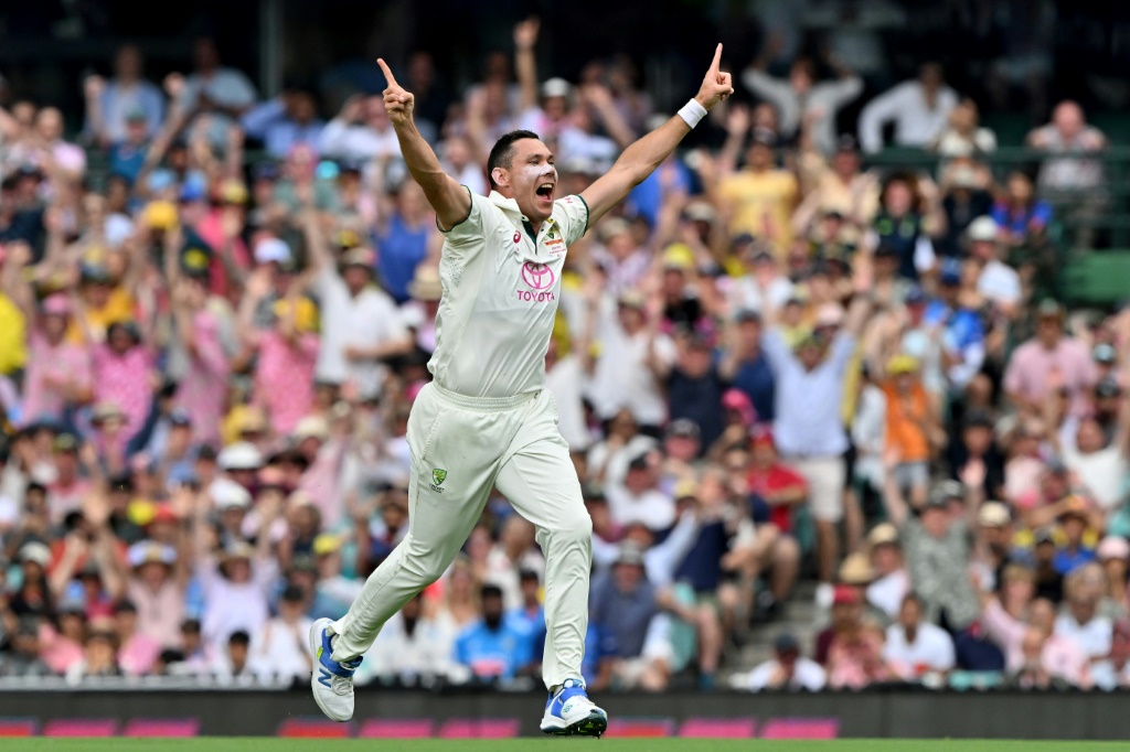 Australia's Scott Boland sliced through the Indian batting in the fifth Test, AFP