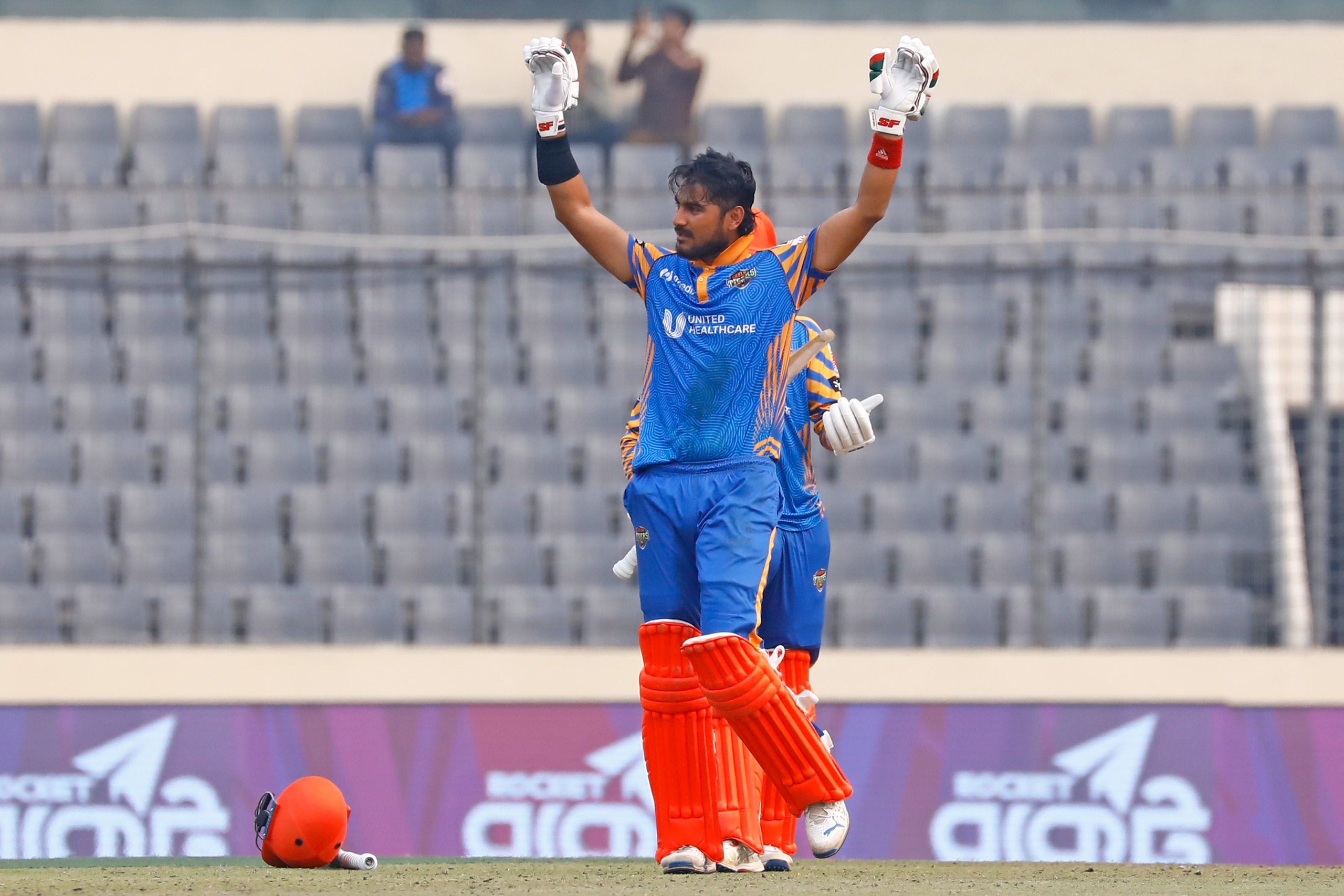 Naim Sheikh hits a century against Rangpur, Cricfrenzy