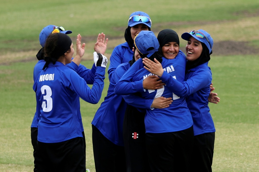 Afghanistan's women cricketers on Thursday played their first game in Australia , AFP