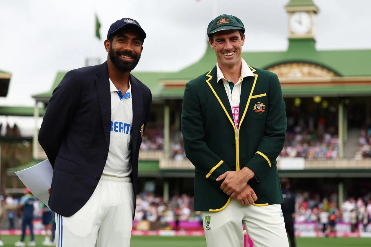 Jasprit Bumrah and Pat Cummins