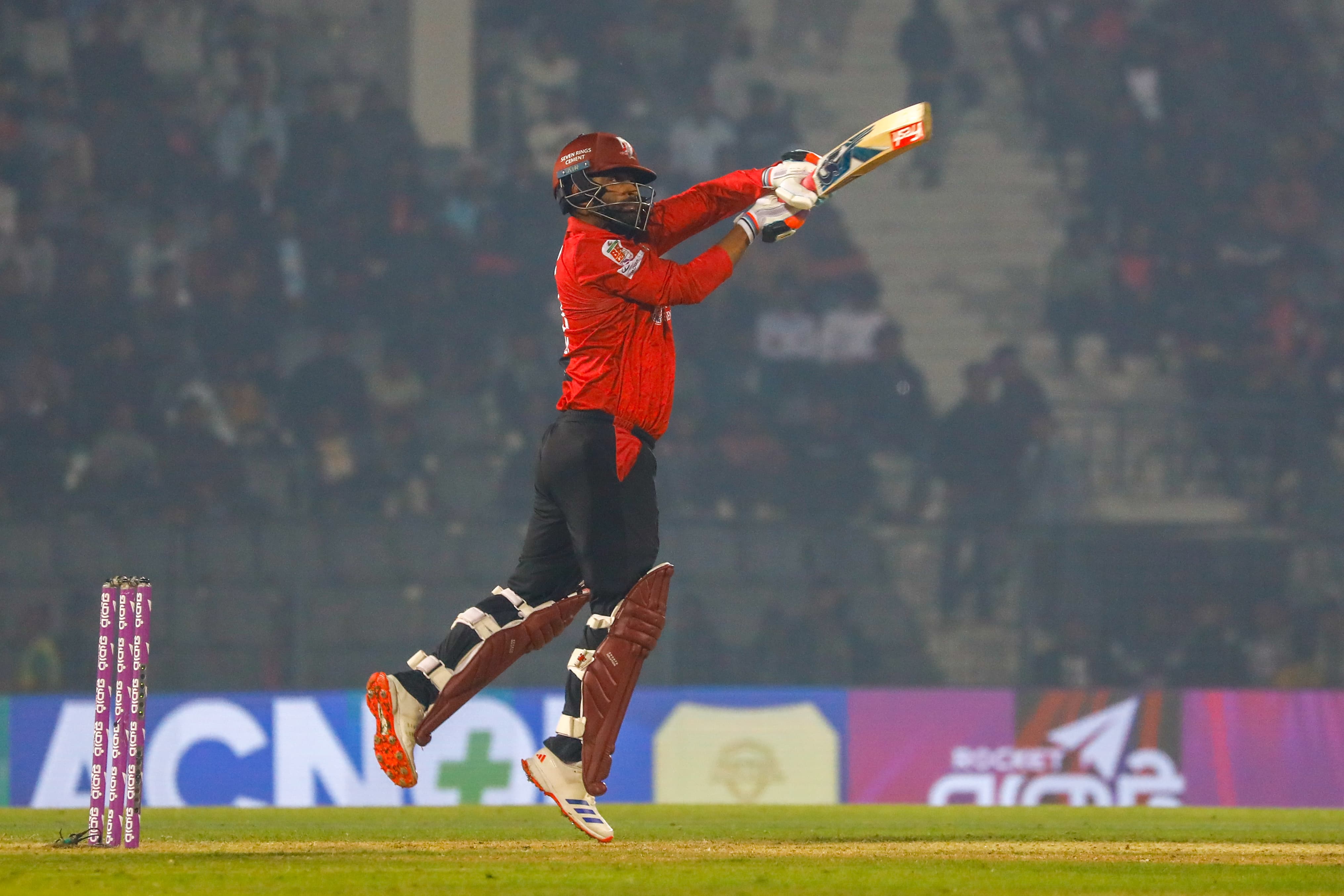 Tamim Iqbal plays a shot against Rajshahi, Cricfrenzy