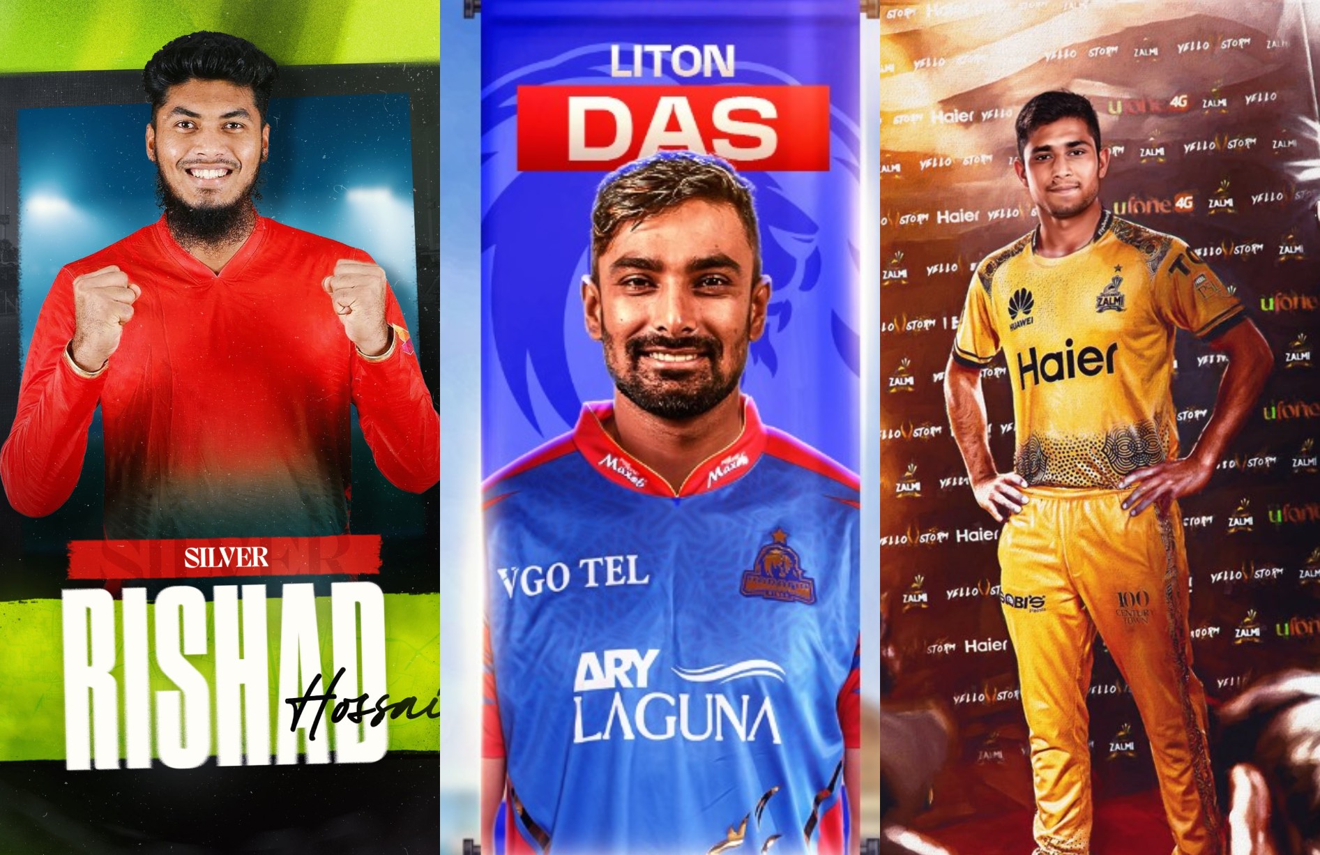 Three Bangladeshi players to feature in the upcoming PSL