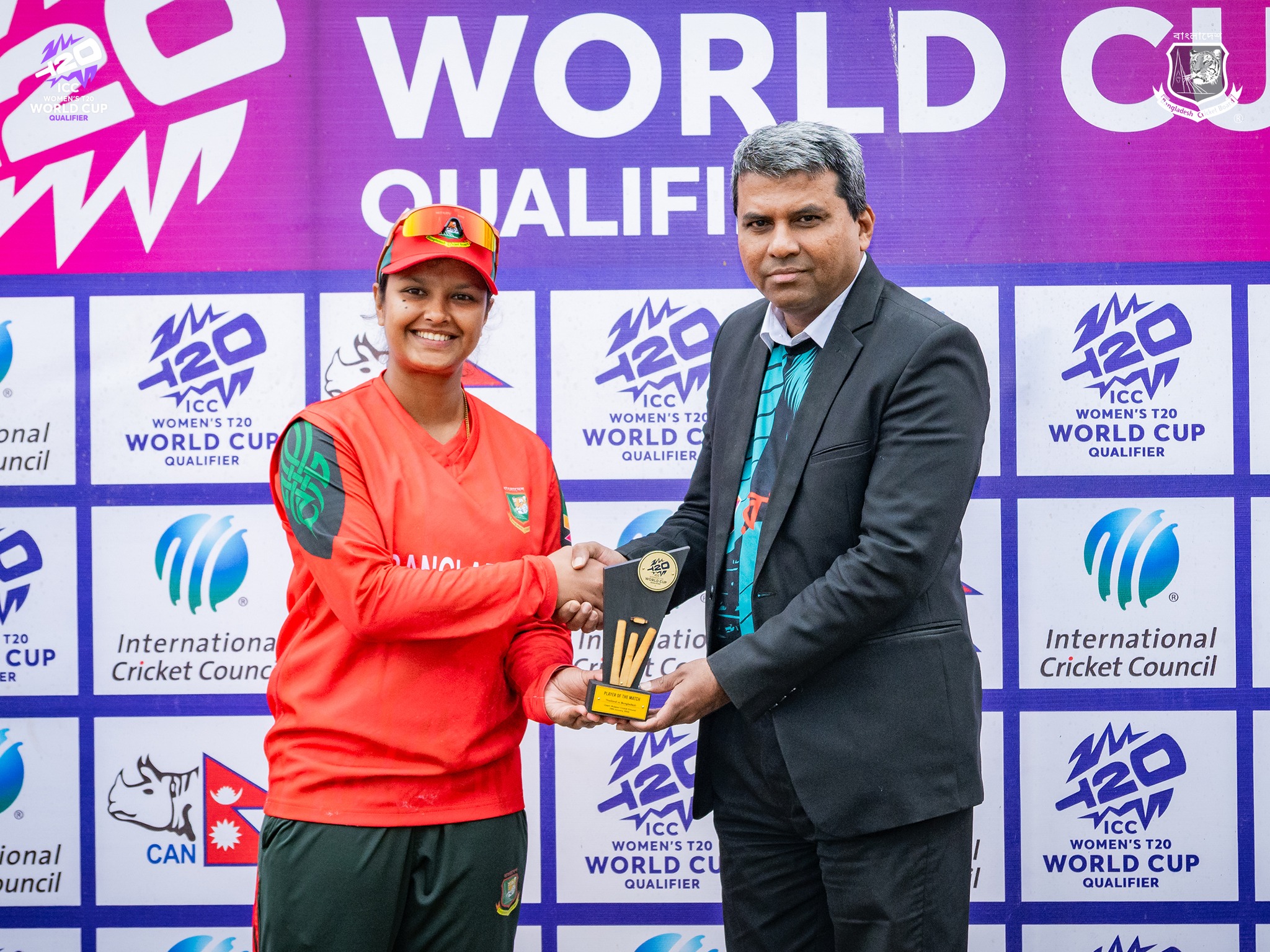 Bangladesh make it five in a row in women’s T20 World Cup Qualifiers