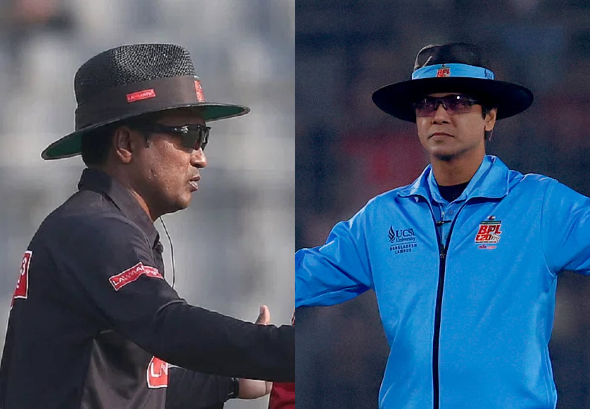 টি-টোয়েন্টি বিশ্বকাপে বাংলাদেশের ২ আম্পায়ার