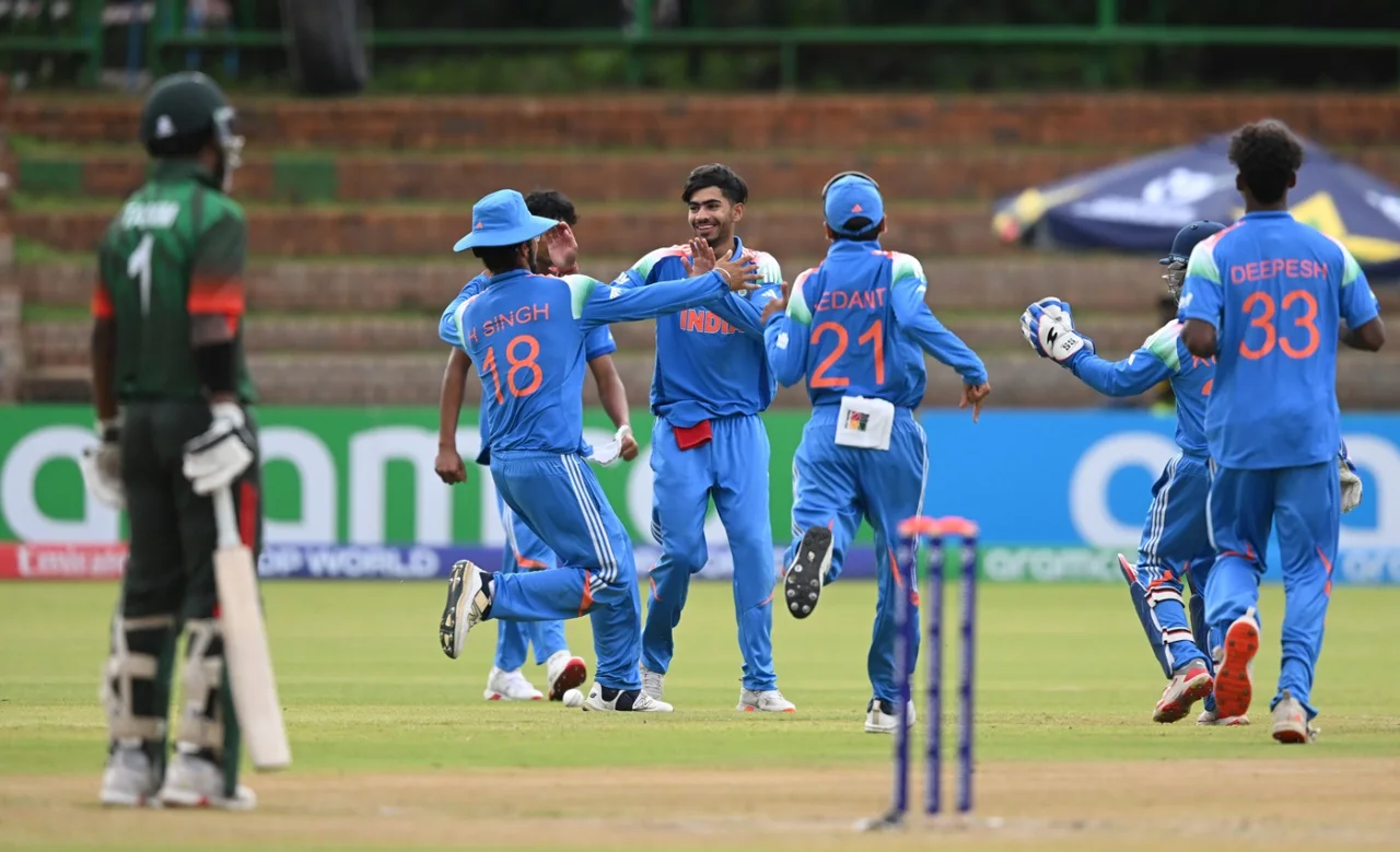 India Under-19s edge past Bangladesh by 18 Runs (DLS) in rain-hit clash