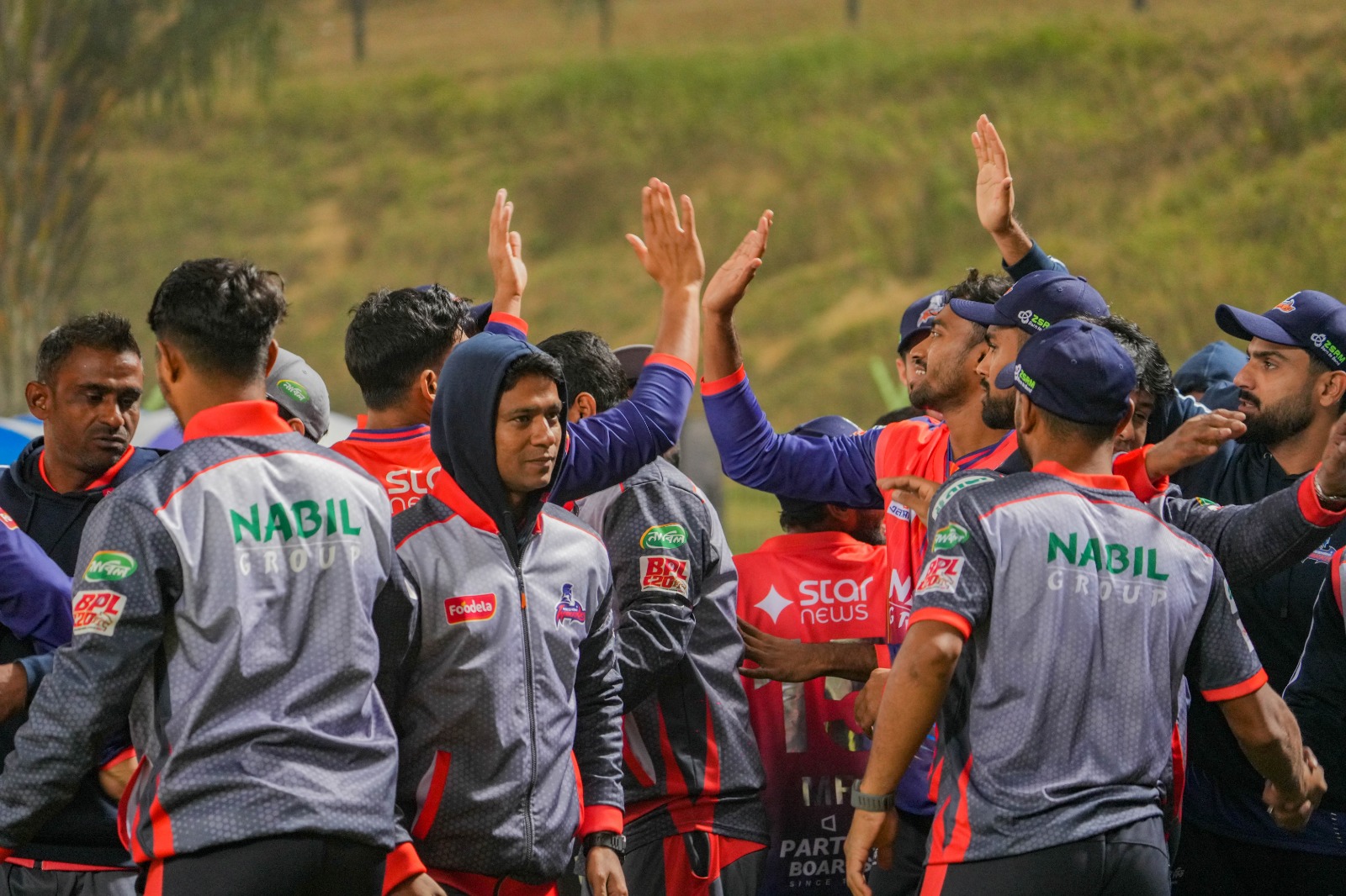 রংপুরকে হারানোর পর রাজশাহীর ডাগআউটে উচ্ছ্বাস, বিসিবি