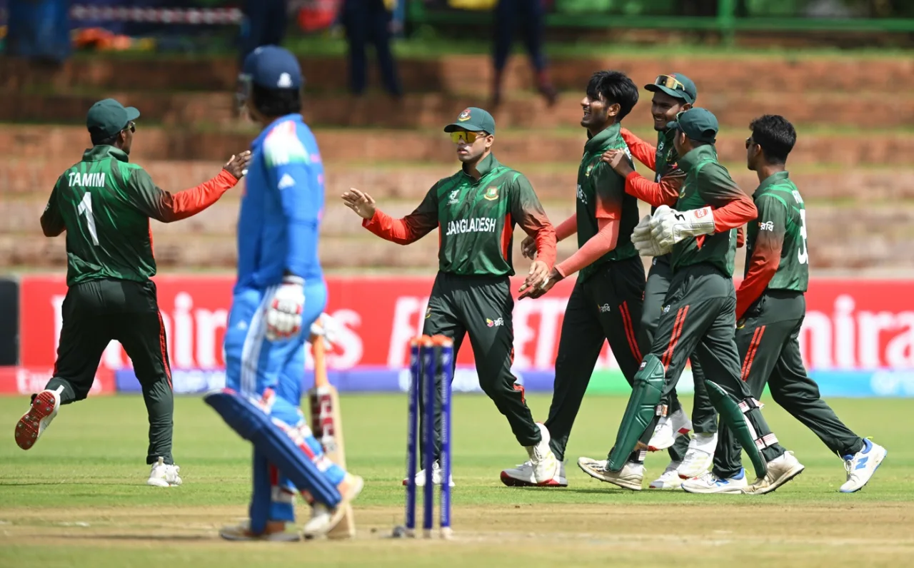 Fahad’s five-for restricts India U-19 to 238 against Bangladesh