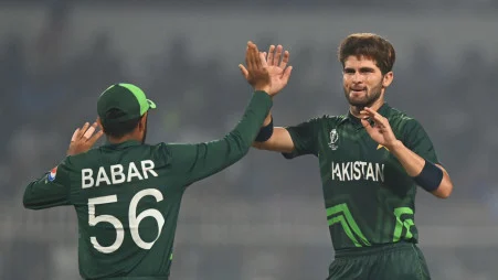 Babar Azam and Shaheen Afridi