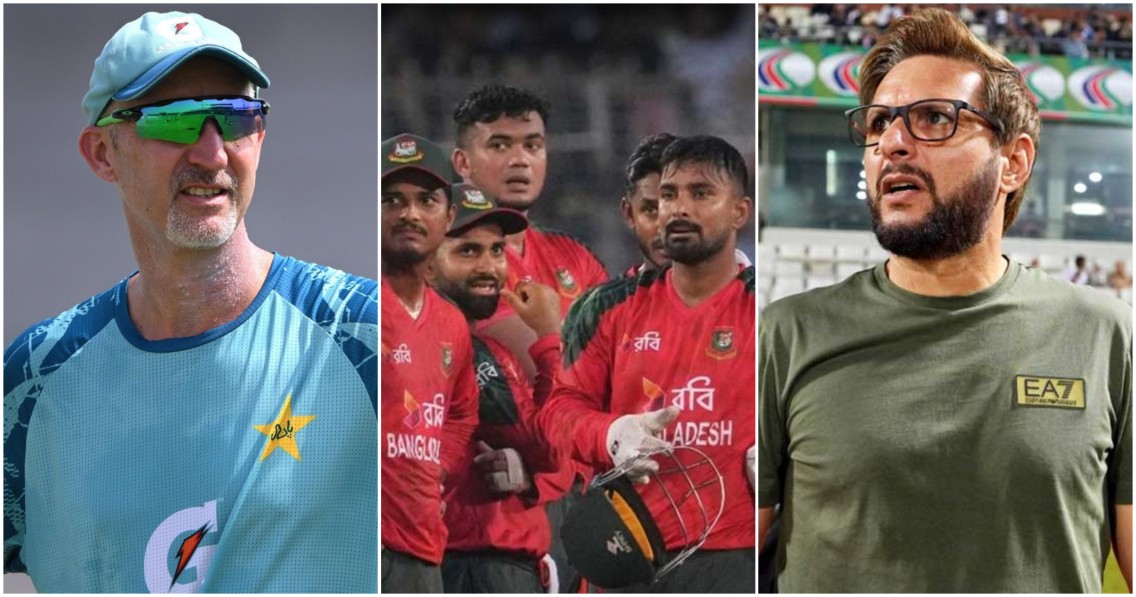 Jason Gillespie--Shahid Afridi