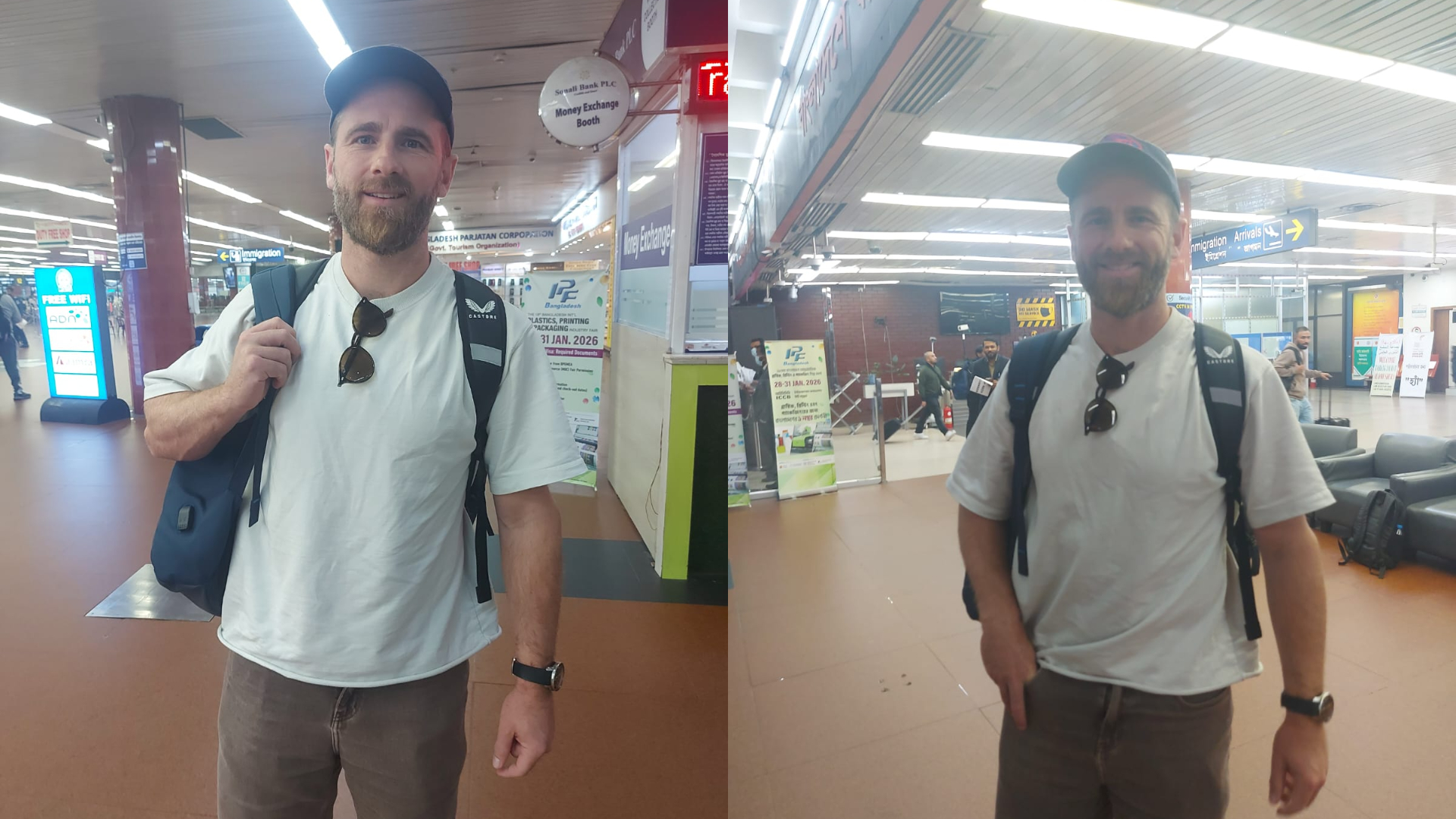 ঢাকায় পা রাখলেন উইলিয়ামসন, মাঠে নামবেন আজই