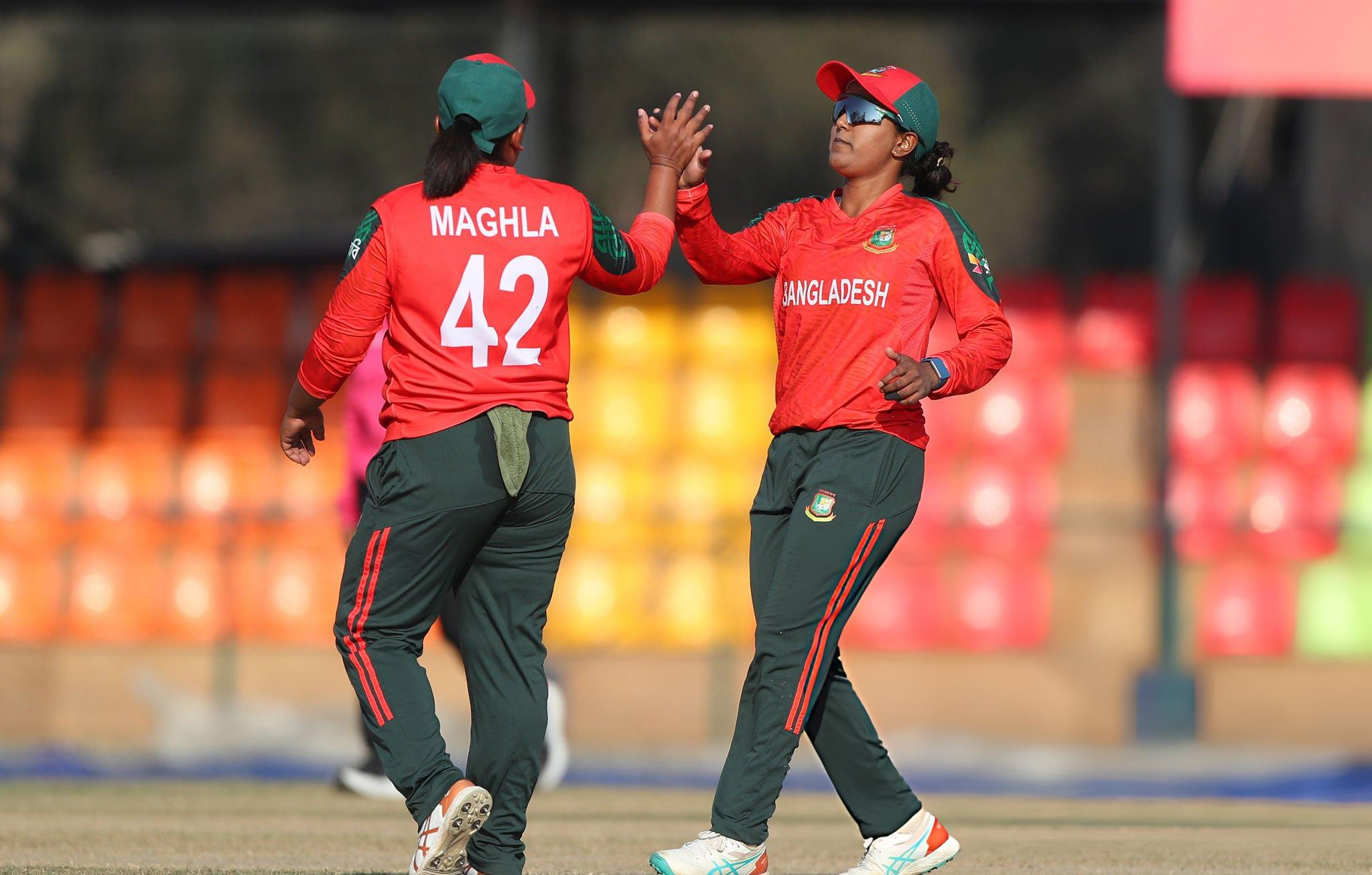 নামিবিয়াকে ৬৪ রানে গুঁড়িয়ে বড় জয় পেল বাংলাদেশ