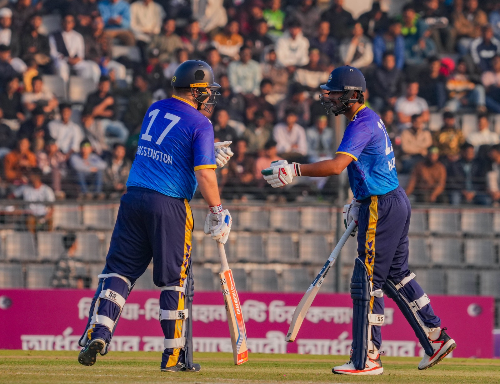 অ্যাডাম রসিংটন ও নাইম শেখ, বিসিবি