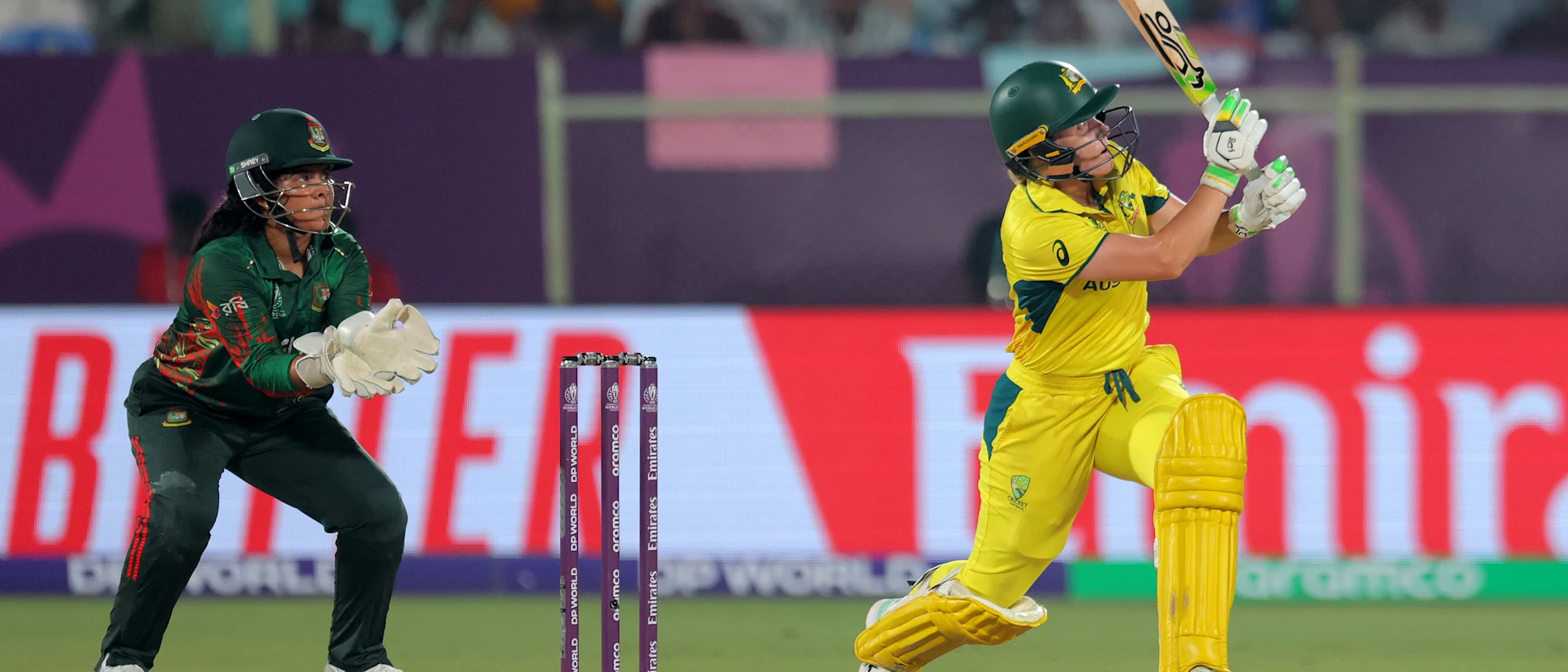 Australia thump Bangladesh to seal semi-final spot