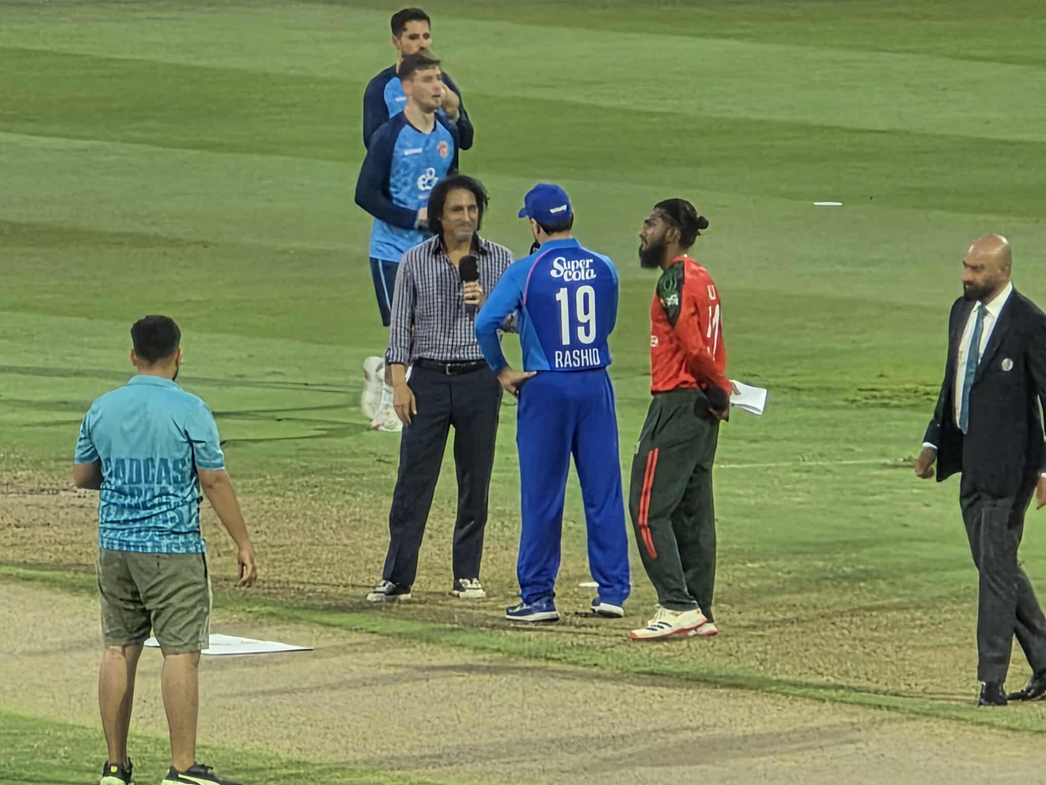 Afghanistan win toss and send Bangladesh to bowl