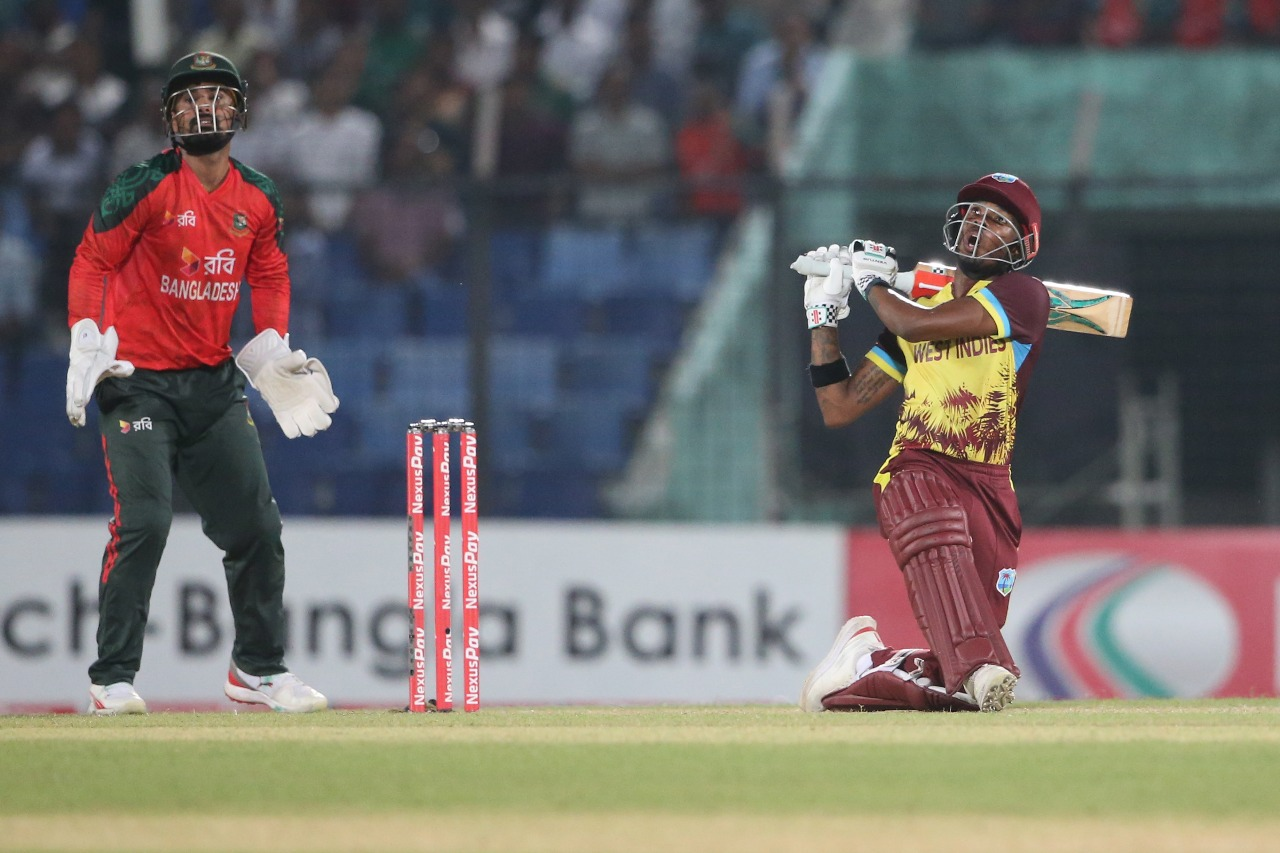 West Indies set Bangladesh 150-run target in Chattogram West Indies set Bangladesh 150-run target in Chattogram