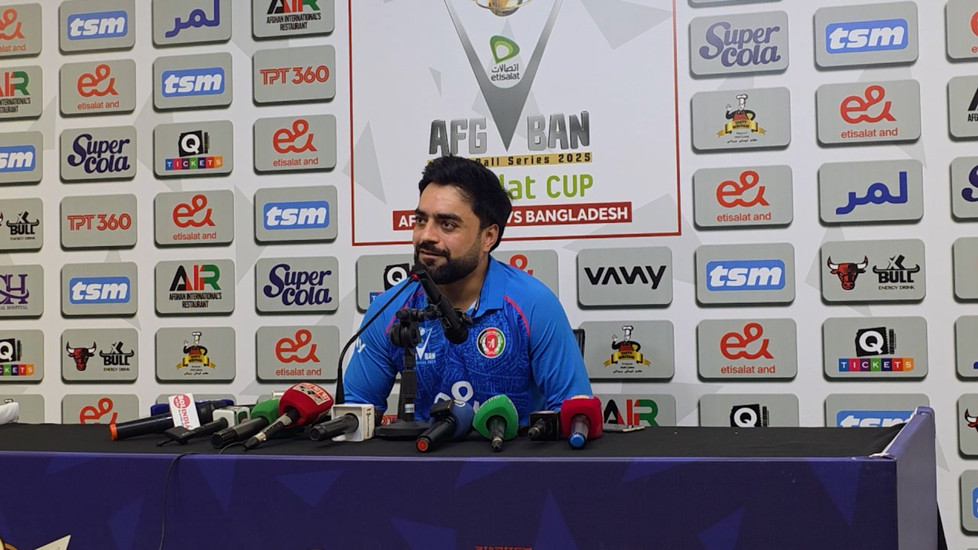 ‘আফগানিস্তান এশিয়ার দ্বিতীয় সেরা দল’ মিডিয়ার তৈরি, দাবি রশিদের