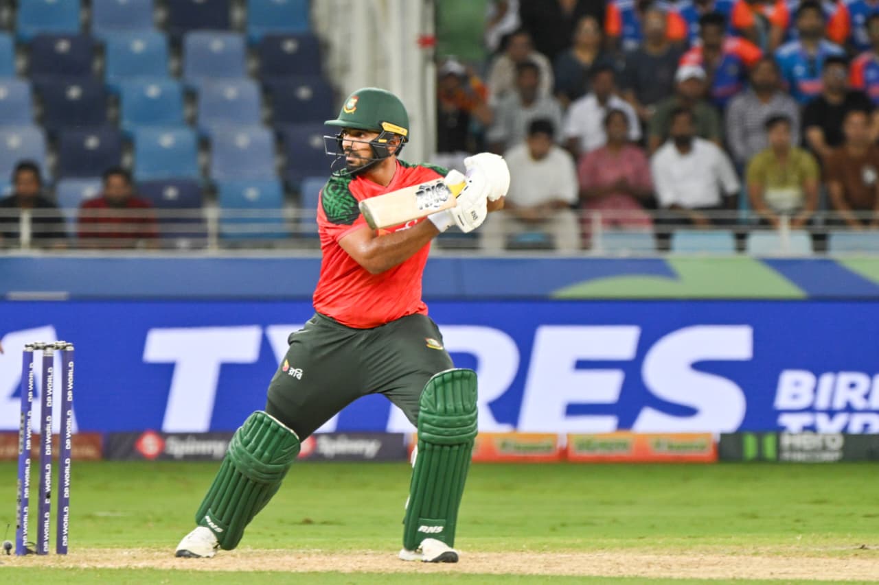 Saif Hassan climbs career best ranking in T20 rankings