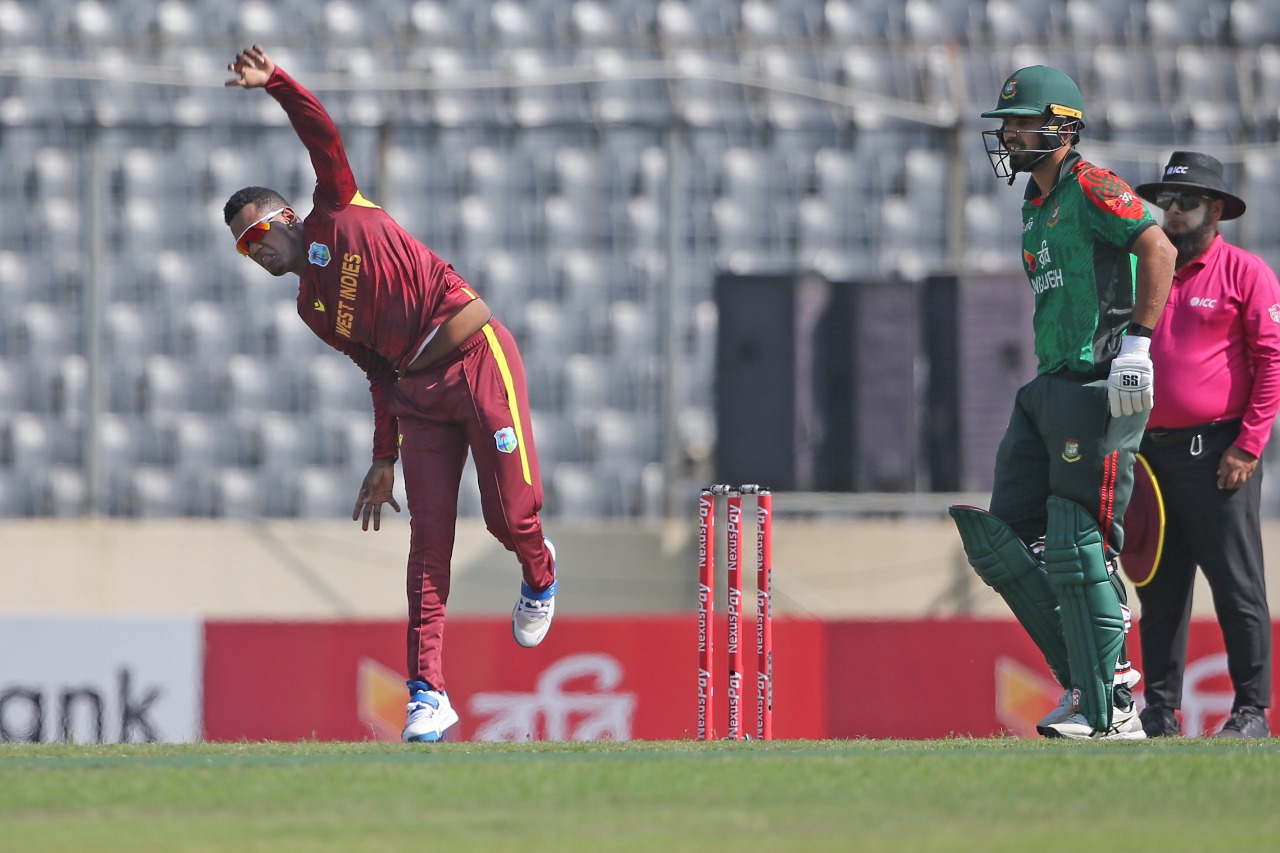 West Indies make history with full 50-over spin attack against Bangladesh