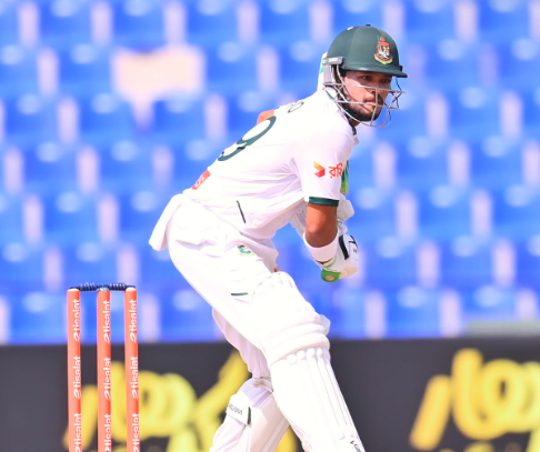 Shanto, Mushfiq miss tons but Bangladesh in command against Afghanistan