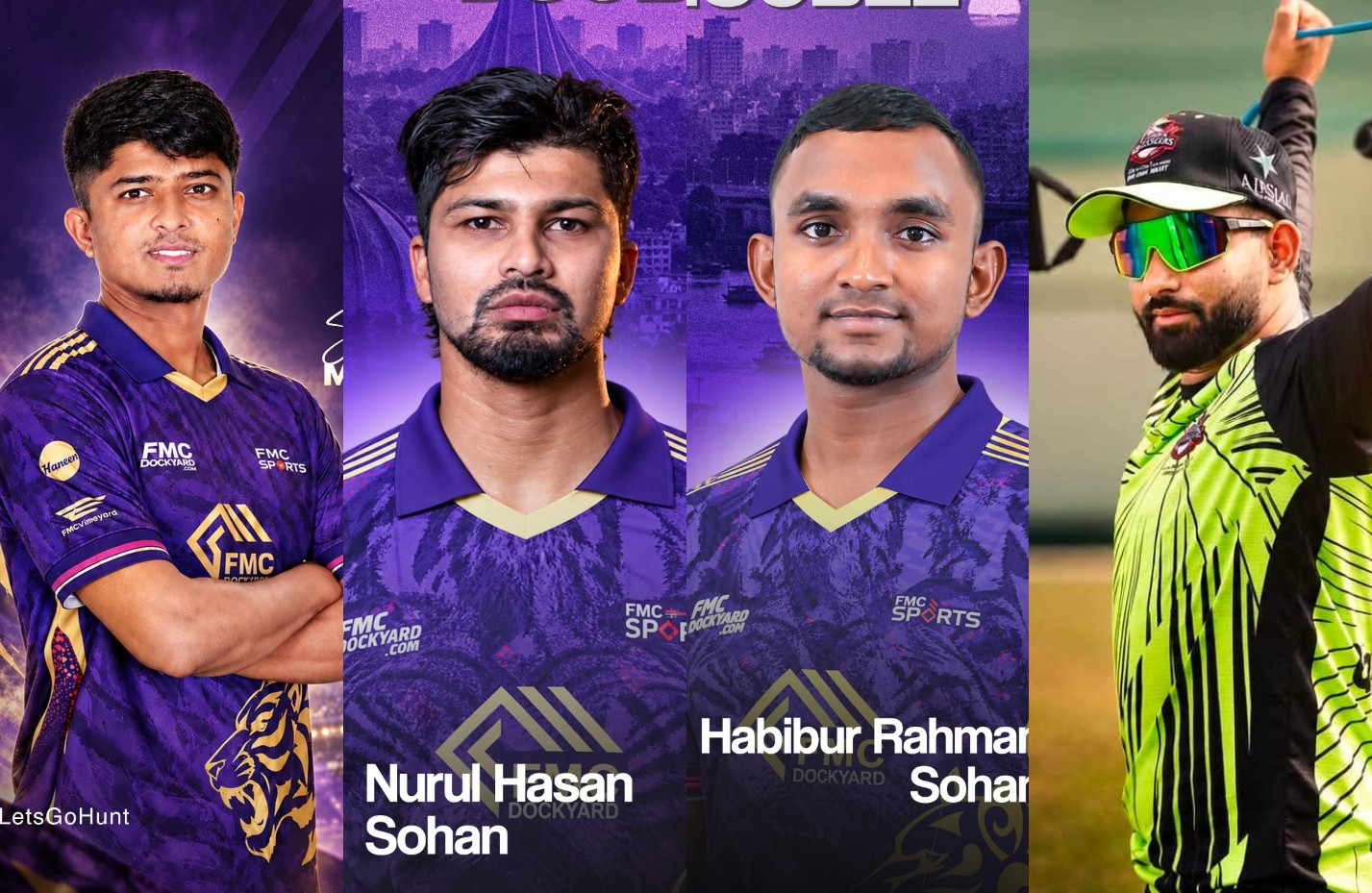 Four Bangladesh players