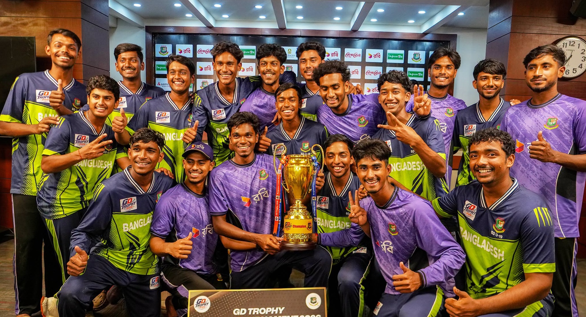 BCB announces U19 squad for Afghanistan series