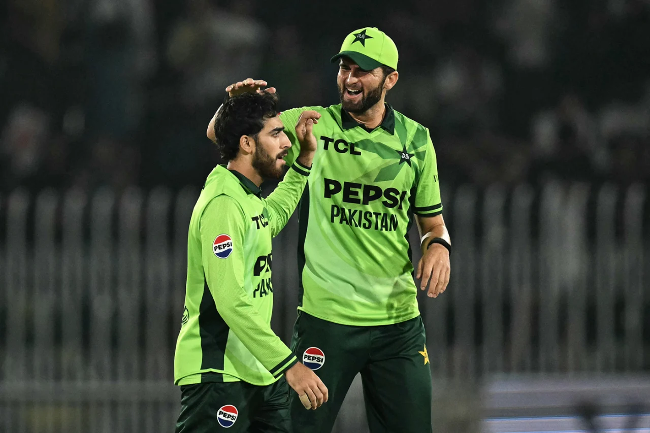 আরাফাত মিনহাস ও শাহীন শাহ আফ্রিদি, ফাইল ফটো