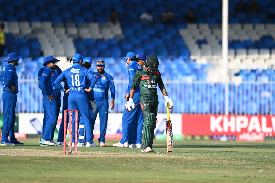 Afghanistan celebrate Towhid Hridoy's exit