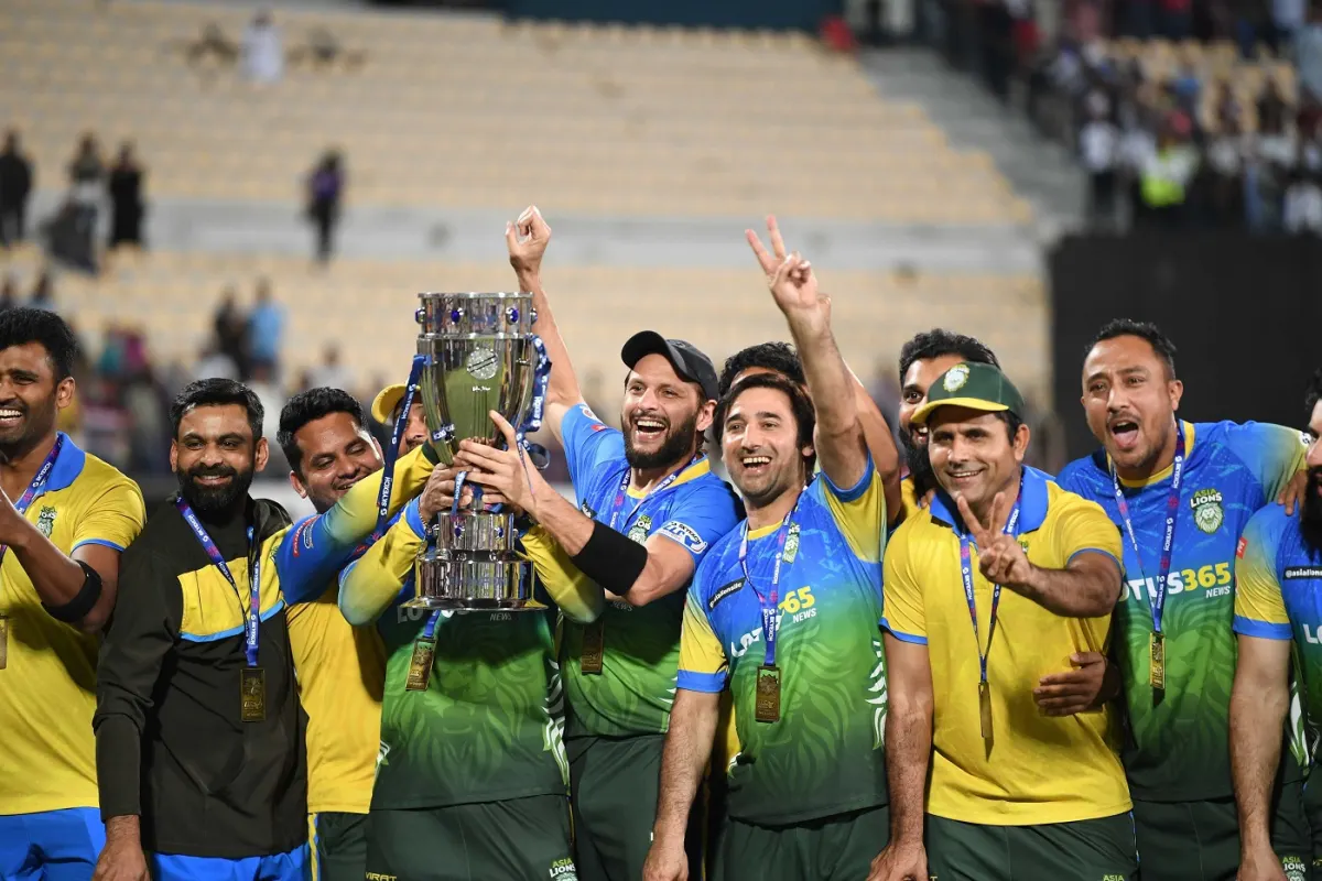 লিজেন্ডস লিগের চ্যাম্পিয়ন পাকিস্তান