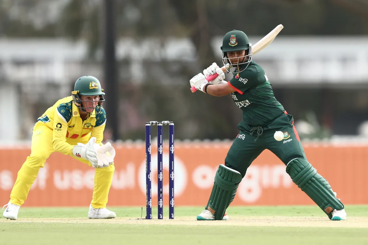 Mostary 'so happy' to hit century against World Champions