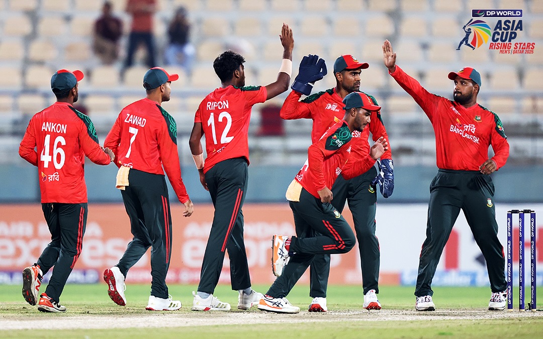 Bangladesh A shine as Pakistan Shaheens struggle to 125/9 in final
